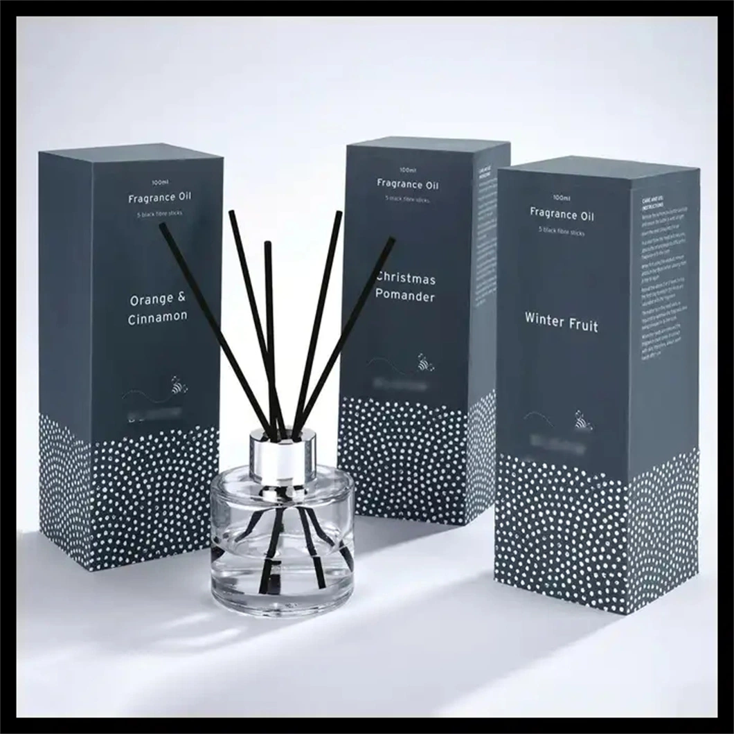 OEM Wholesale/Supplier Gift Seasonal Product Style Reed Diffuser for Christmas and Home with Gift Box and Glass Bottle