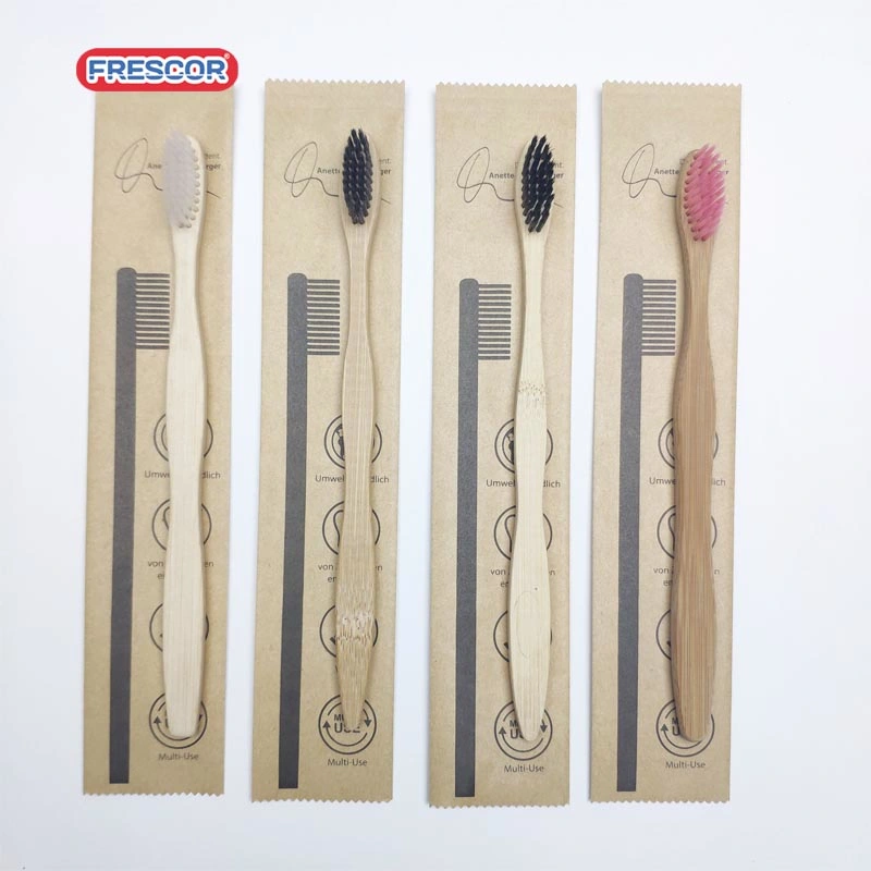 Biodegradable Tooth Brush 100% Organic Private Label Eco Friendly Bamboo Products Toothbrush