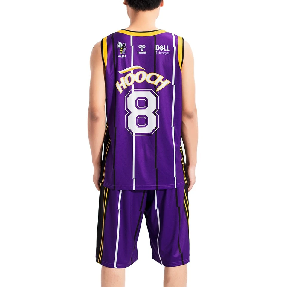 Nouveau design de mode masculine de basketball à séchage rapide Jersey