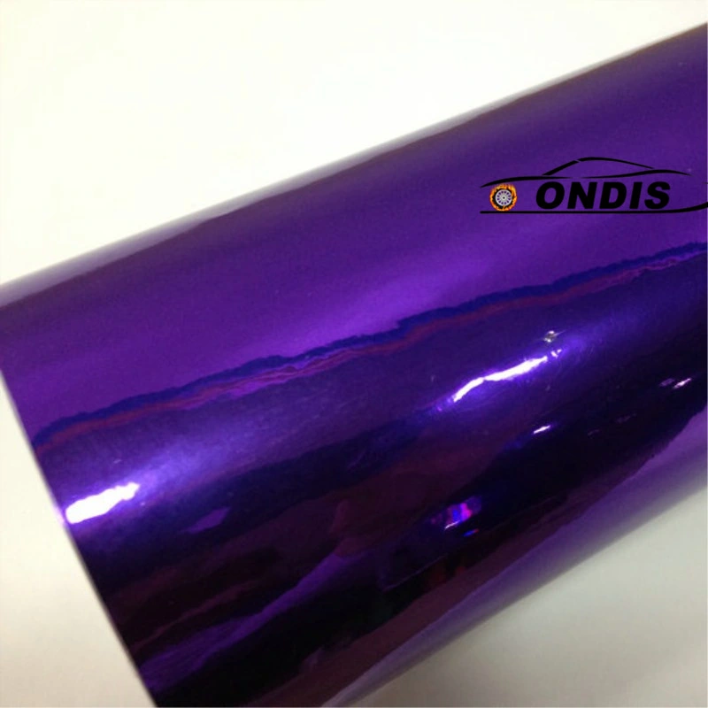 PVC Car Sticker Self Adhesive Film Mirror Chrome Vinyl Car Wrap