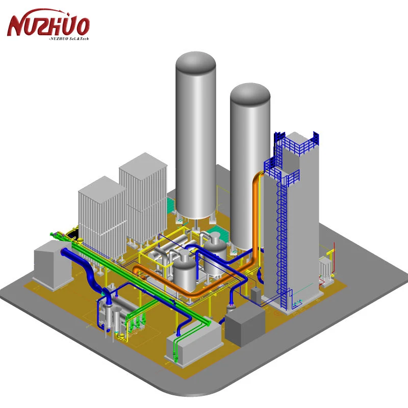 Nuzhuo Cryogenic Air Separation Equipment Nitrogen Liquid Factory Air Separation Plant