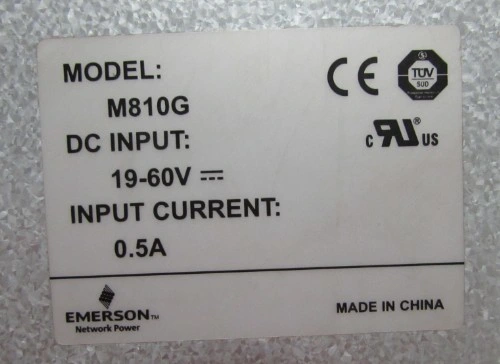 Emerson Control Unit Monitoring Module M810g