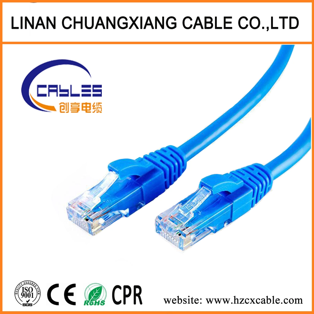 LAN-Kabel UTP Cat5e-Kabel Ethernet-Patchkabel Datenkabel RJ45 Steckverbinder für Datenkabel für Computer-Kommunikation Kupferdraht/CCA