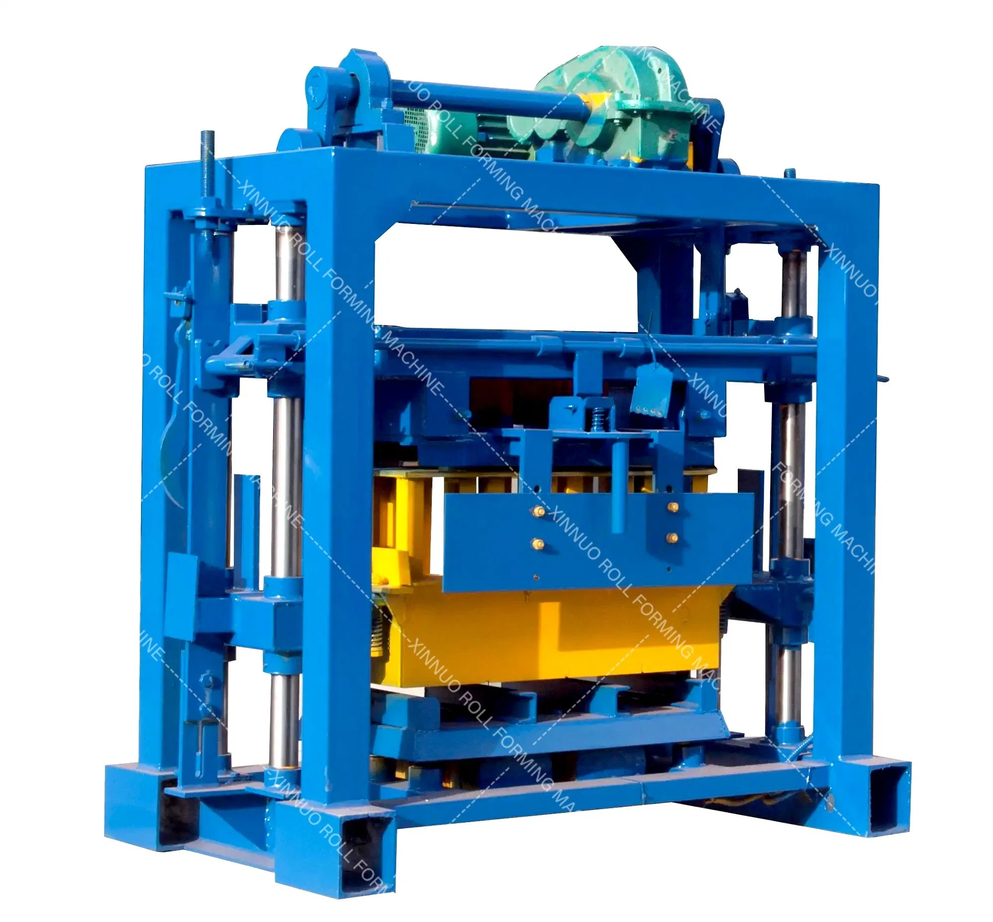 Automatic Brick Making Machine Nigeria Simple Manual Brick Forming Machine Mobile Brick Block Machine