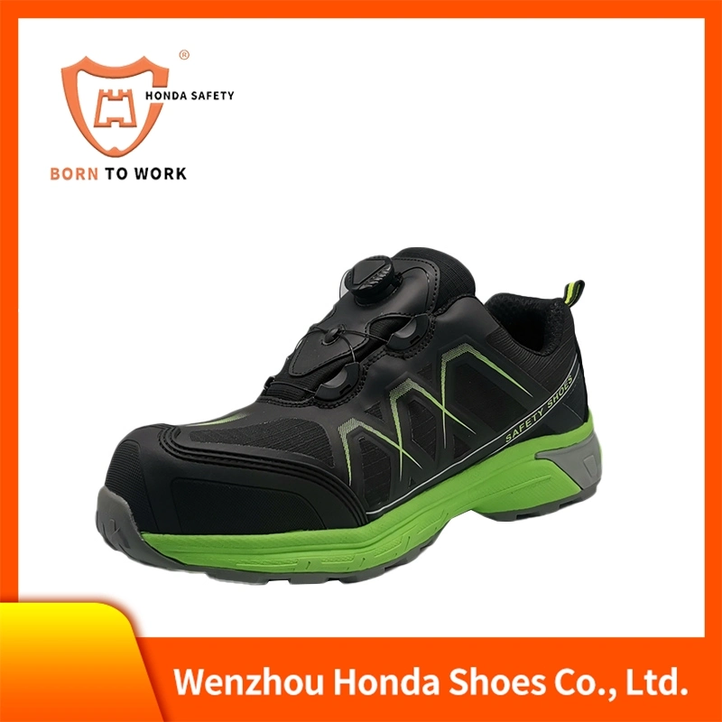 Construction Black Color Safety Shoes Steel Toe Cap Protective Safety Shoes