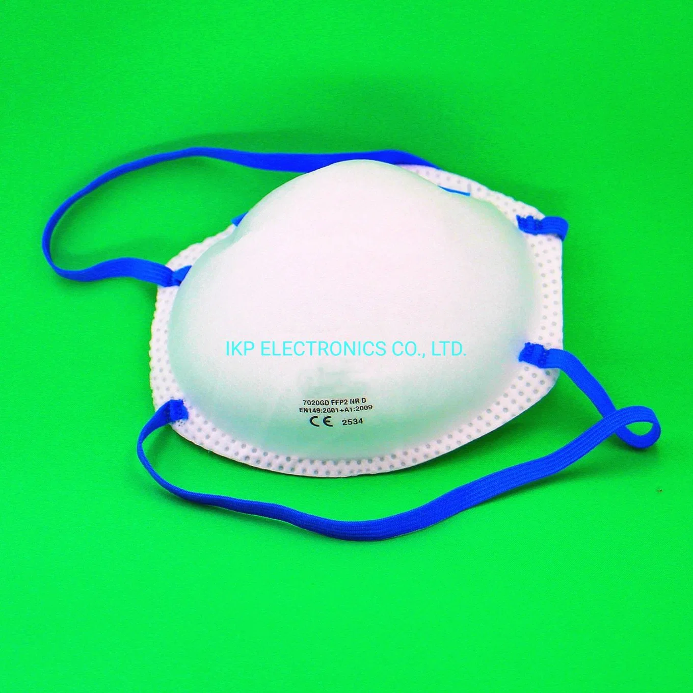 Factory Wholesale N95/KN95 Cup Shaped Disposable Protection Face Mask, Ear-Loop & Tie-on