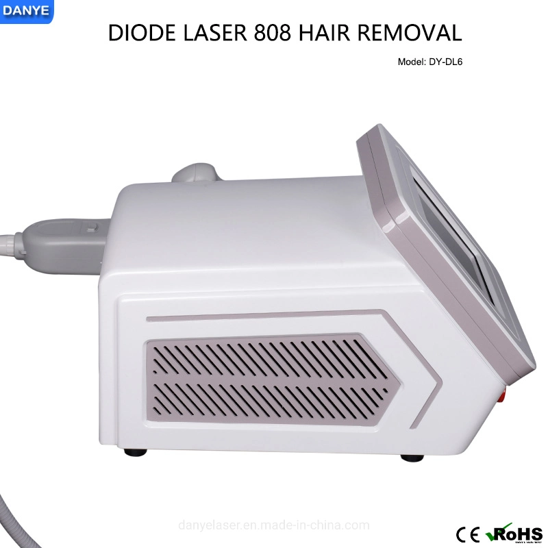 Laser Díodo de 1064 nm Laser indolor profissional de 3 comprimentos de onda de 755 nm 808 nm Máquina de Beleza da Remoção de Cabelo