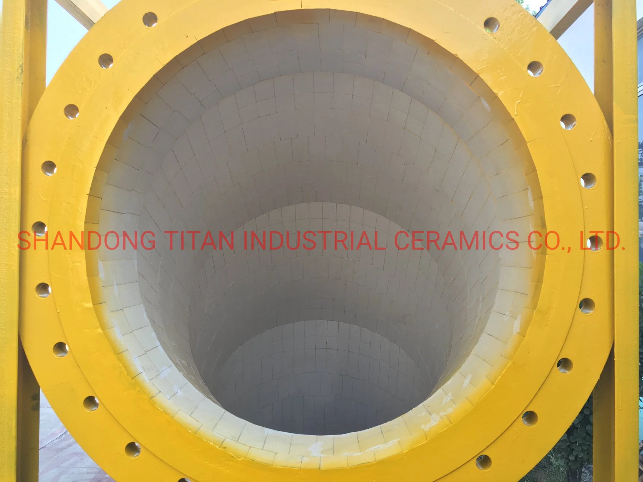 High Alumina Pipe Alumina Ceramic Lined Steel Pipe/Tube