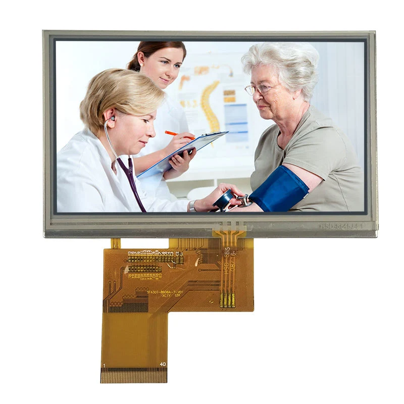 Factory Direct Selling Resistive Touch Screen 4.3 Inch 480X272 Resolution Touch Display