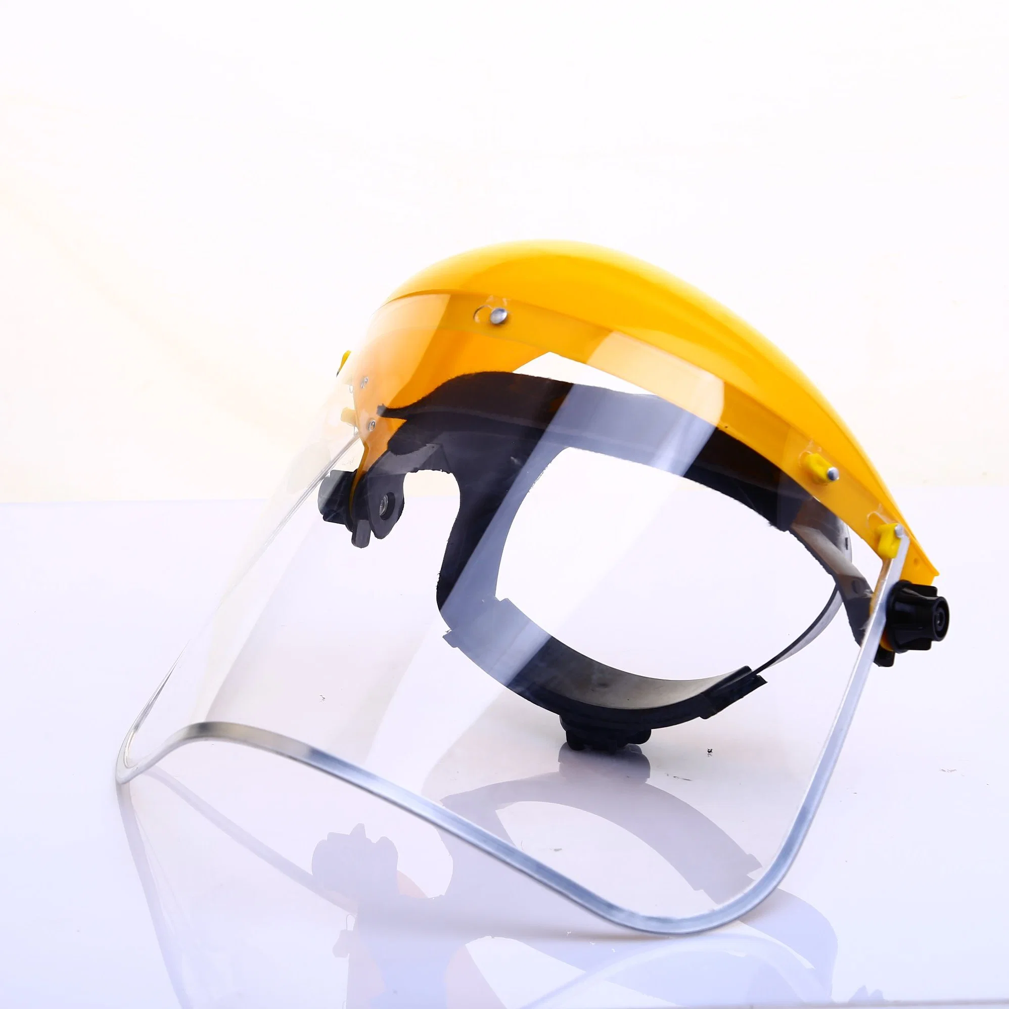 Adjustable Headgear with Transparent Faceshield Anti Splash Safety Face Shield for Industria Construction