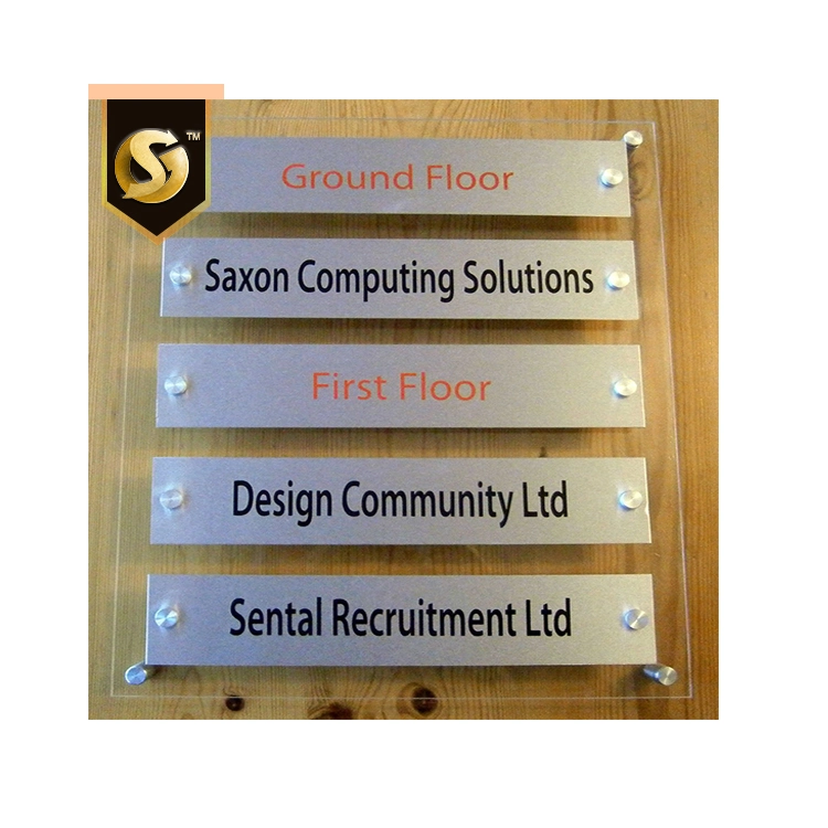 Aluminum Office Sign Wall Plaque Door Sign Plate Wall Board