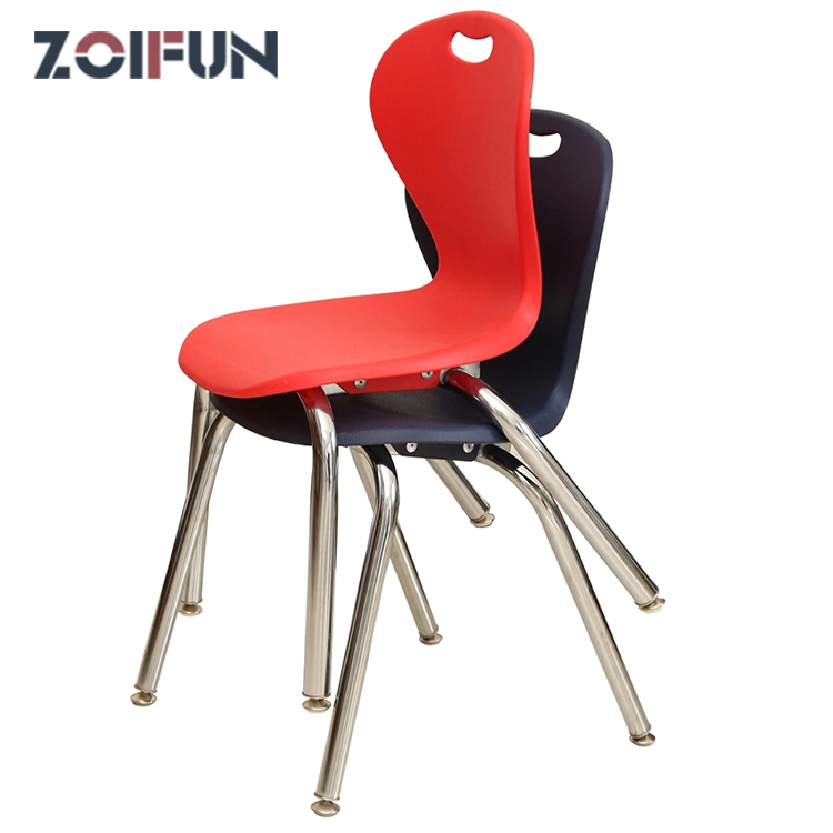 Durable Powder Coated Chair; Stacking Education School Company Classroom Set