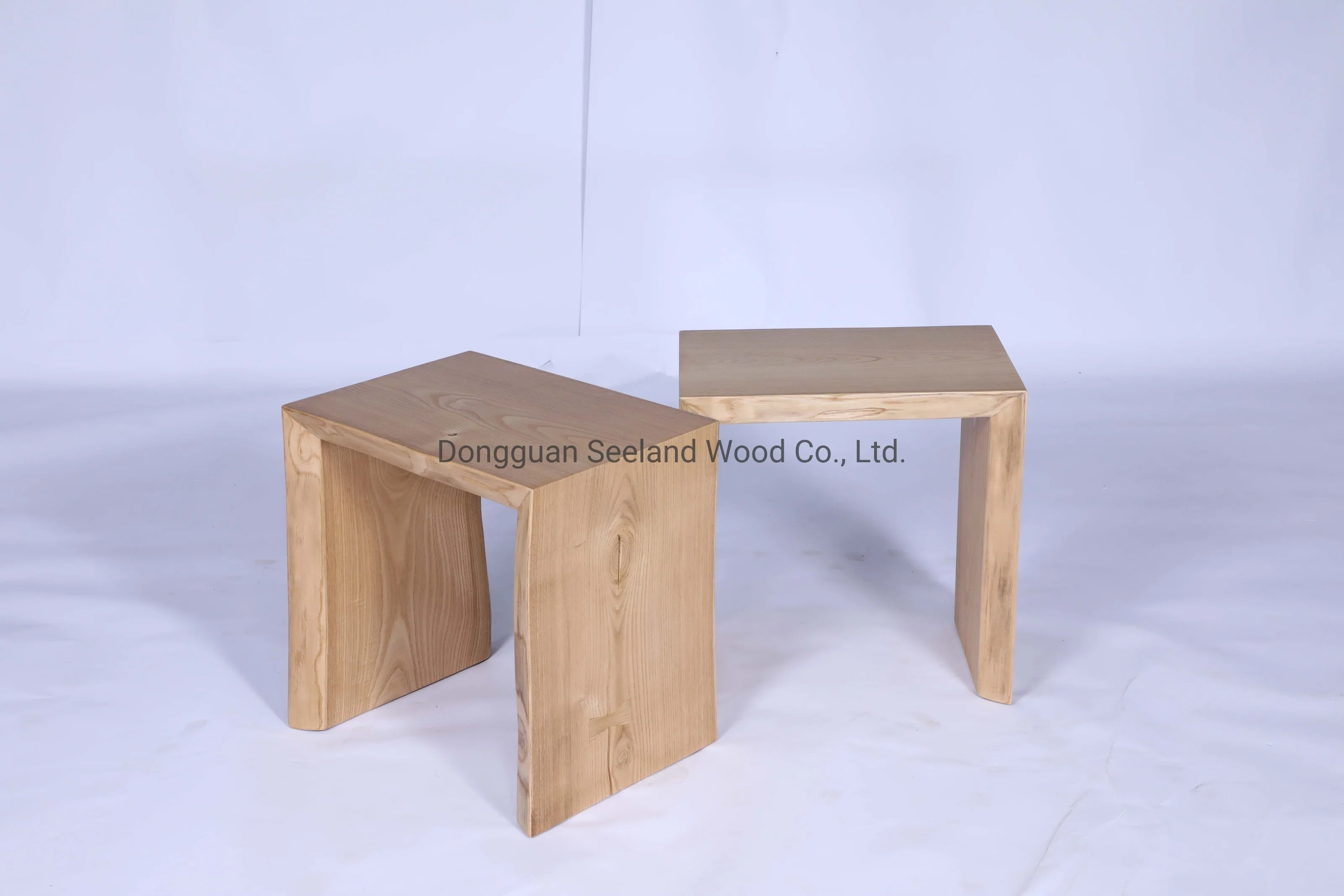 Современном стиле цельной древесины с эпоксидной смолы табурет /home цельной древесины стол со стульями и кофе в таблице Set / водопад стенде
