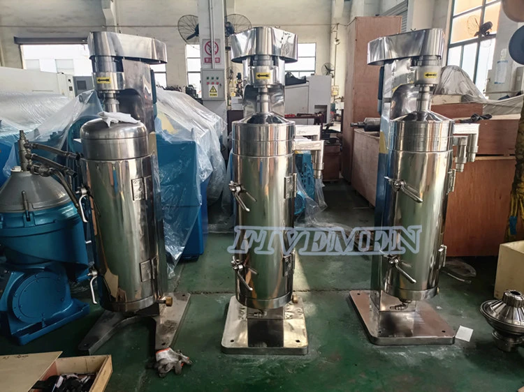 High Speed Tubular Centrifuge Machine Plant for Animal Blood Plasma