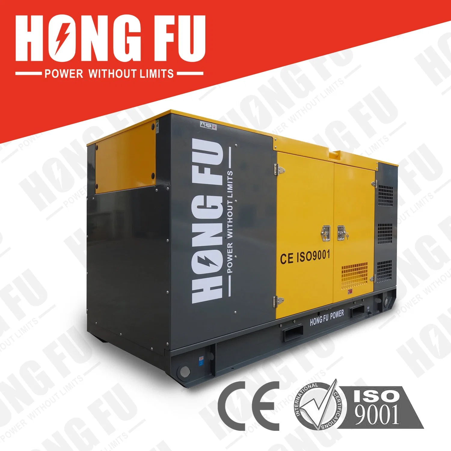 Hongfu Power Factory 450kVA 495kVA Deutz Schalldichte/offene/Anhänger/Container-Elektrodieselmotor Teilegenerator-Set für Logistik / Mine / Krankenhaus / Einkaufszentrum