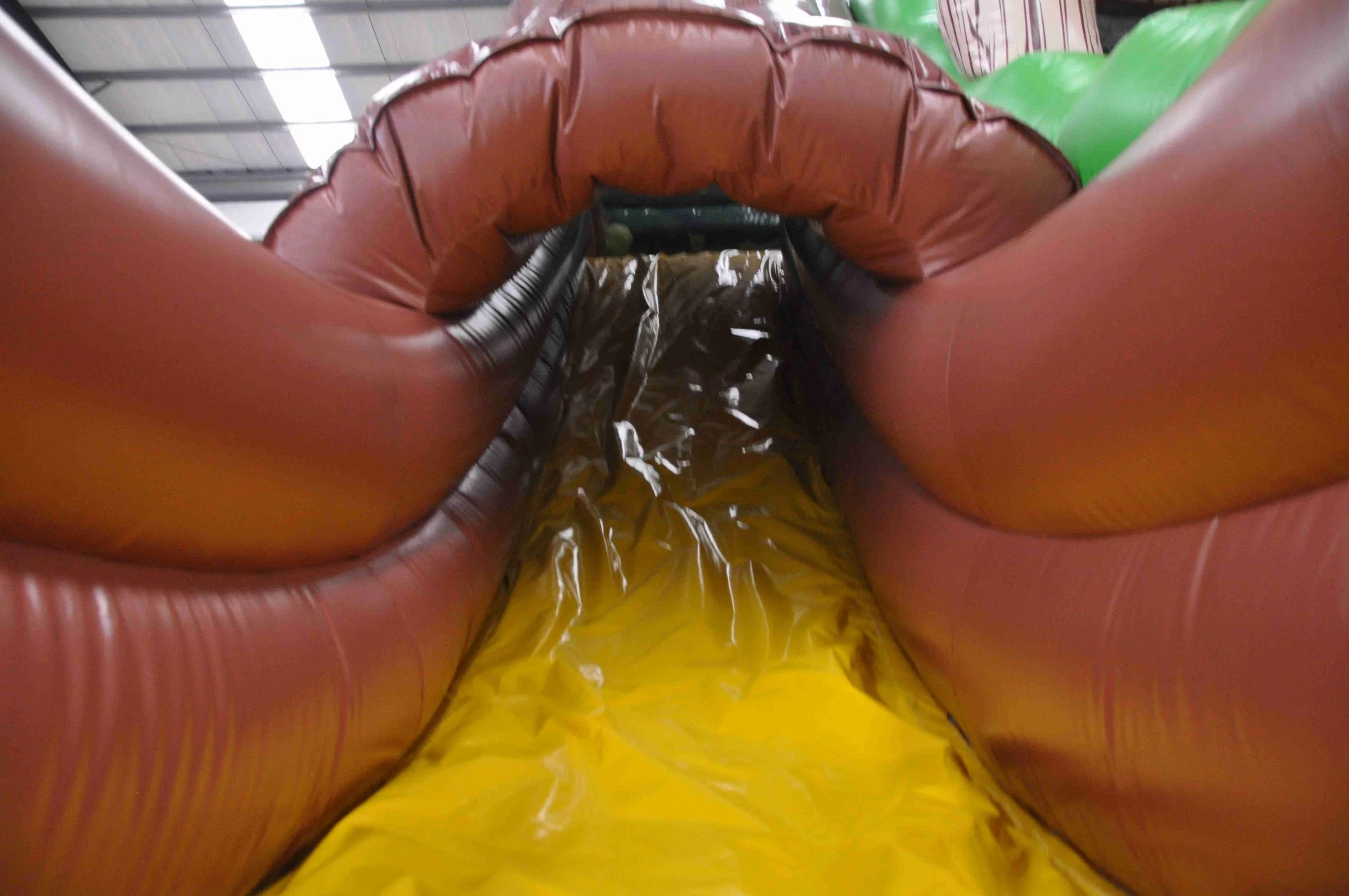 Customized Giant Animal Inflatable Toy Cliffy Tunnel Slide (AQ01673)