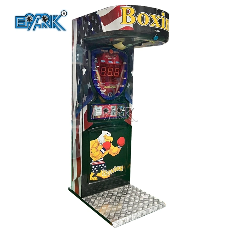 Amusement Coin Operated Games Punching Ultimate Maquina De Boxer Electronic Tickets Redemption Arcade Boxing Machine