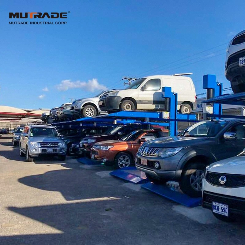 Stacker duplo 2 lugar de estacionamento em garagem elevadores para armazenamento de carro