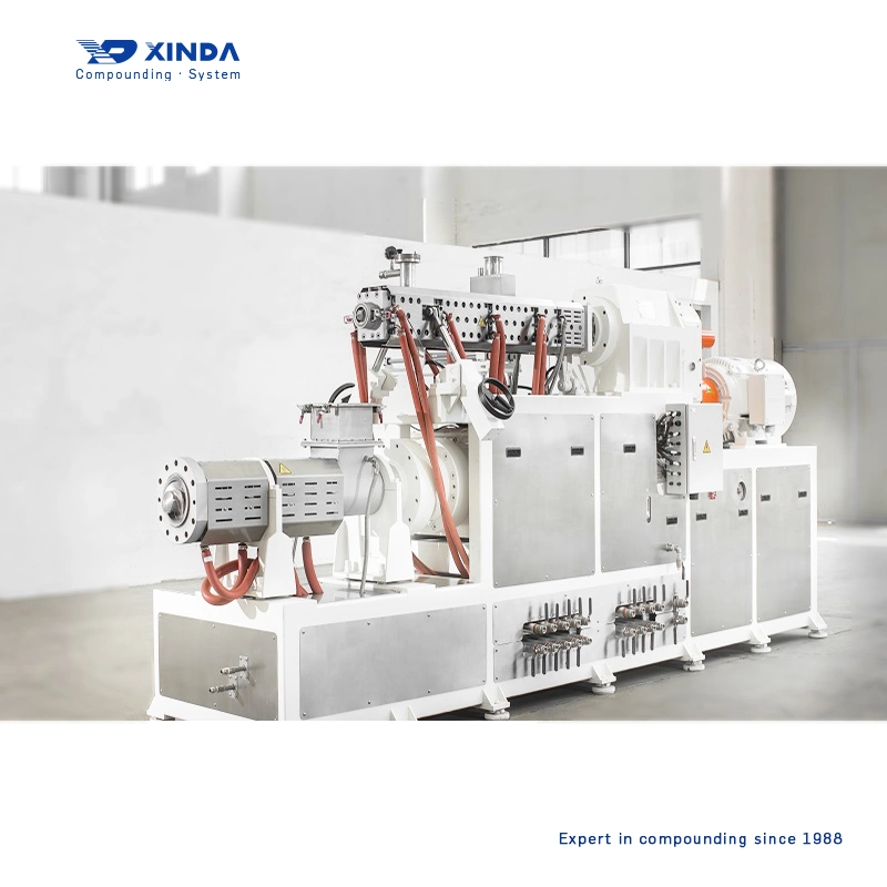 High Productivity Twin Screw Plastic Starch Compounding Extruder