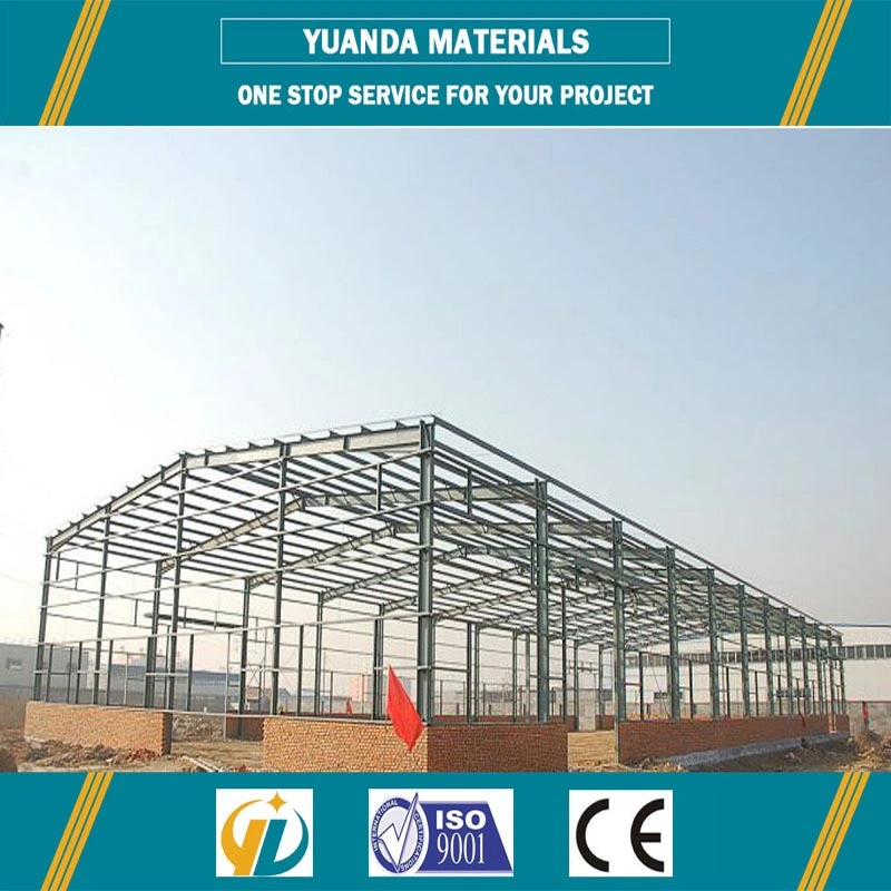 Design Manufacture Workshop Warehouse Steel-Structure Construction with CE Certification