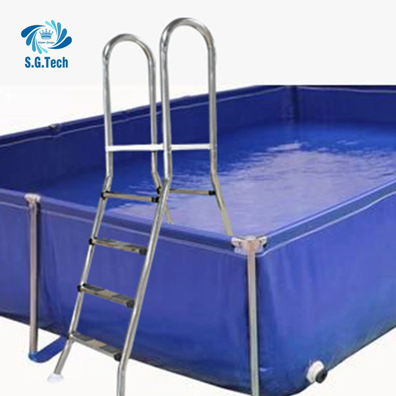 Above Ground Pool Ladder Two Side Swimming Pool Accessories Anti Slip Stainless Steel Pool Ladder