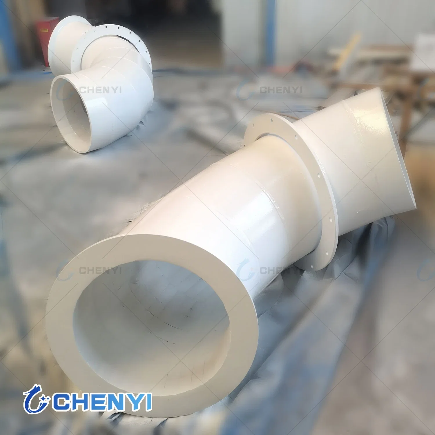 China Supplier 92 Al2O3 Ceramic Bricks Lined Plates Tubes for Steel Pipes Steel Cement Mining