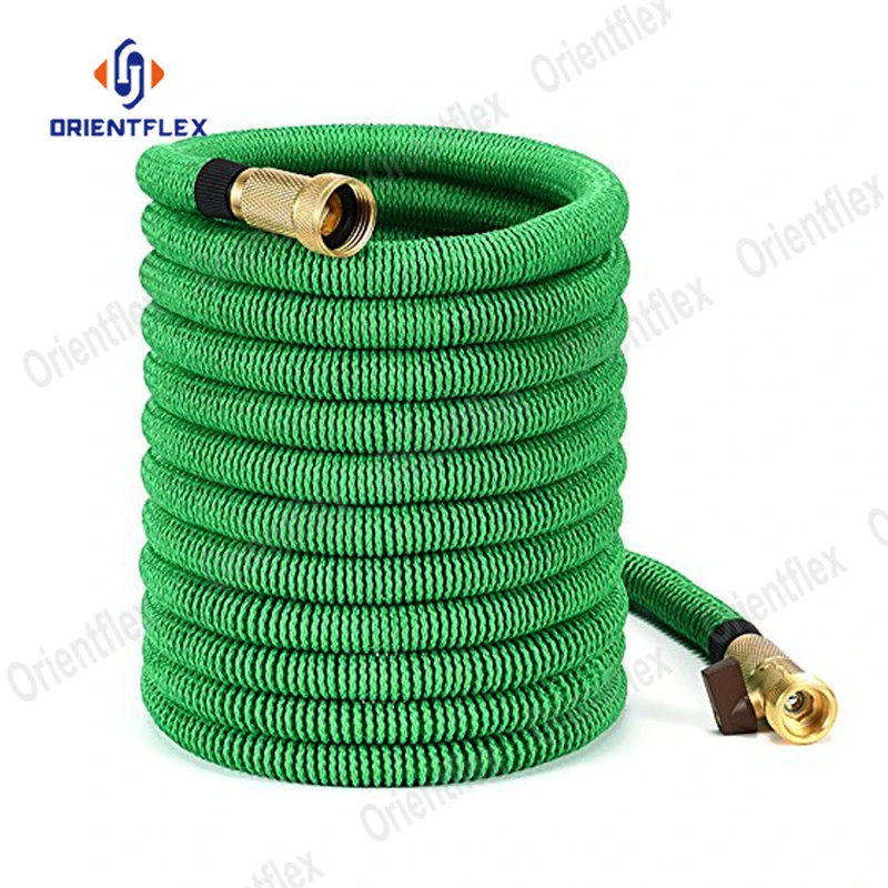 Retractable Hoses Collapsible Garden Water Hose with Brass Fittings