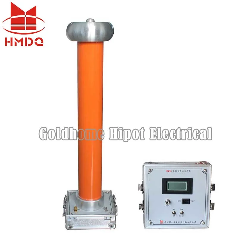 AC DC capacitiva de alta precisión del medidor de divisor de tensión digital de alta Precio