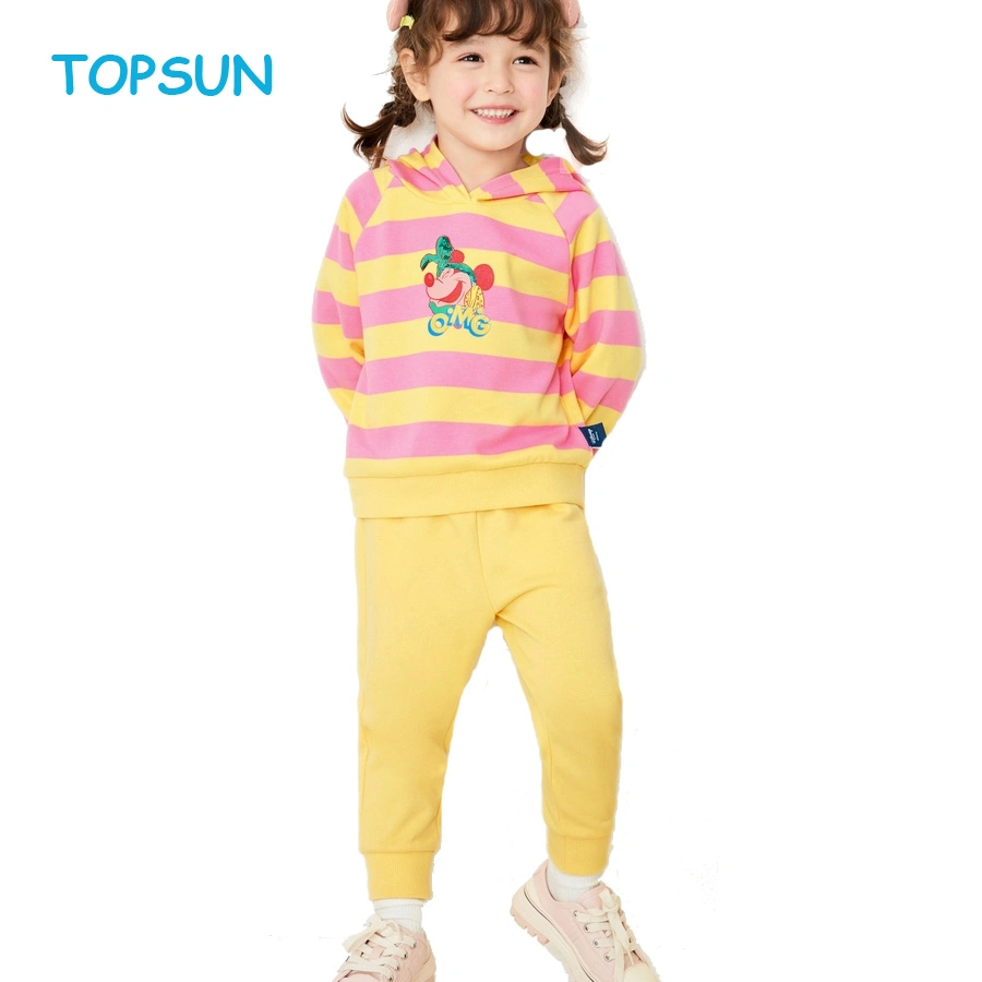 ملابس الأطفال القطنية من نوع "فليسي" ملابس رياضية تناسب بدلات الركض للأطفال دافئة بدلة التراackيناسب