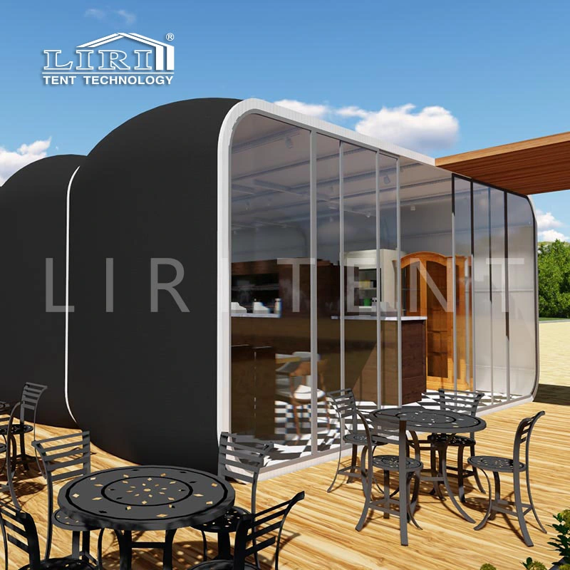 Outdoor coffee Bar House Hotel Inflatable Tent for Hotel Restaurant