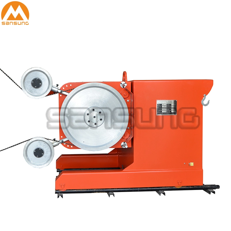 55kw/75HP Diamond Wire Saw Cutting Machine for Granite and Marble Stone Quarry Mining