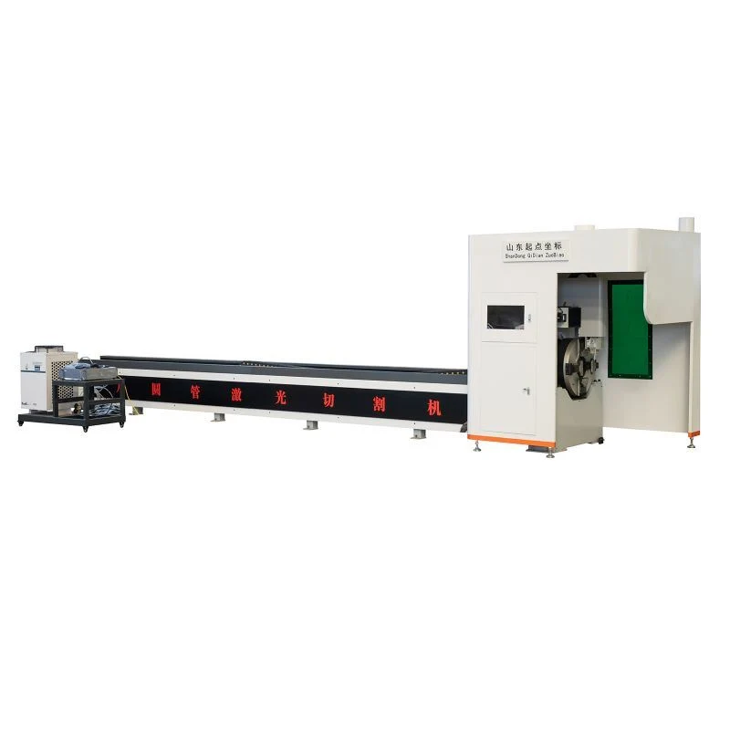 Máquina de corte de tubos hidráulicos de plasma de tubo redondo automática personalizada con Cortador CNC