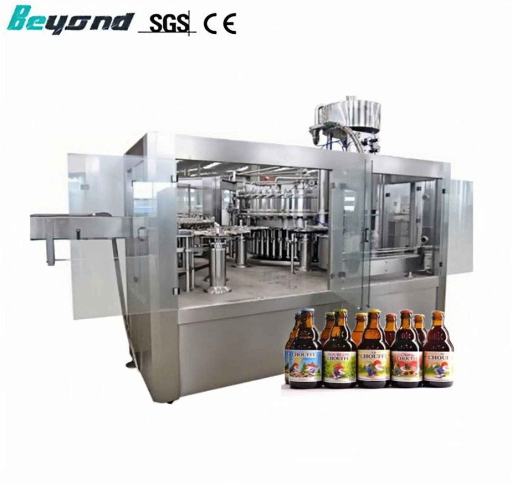Hot Sale Glass Bottle Carbonated Beverage Drinking Water Plastic Bottle Filling Packing Machine with Best Selling