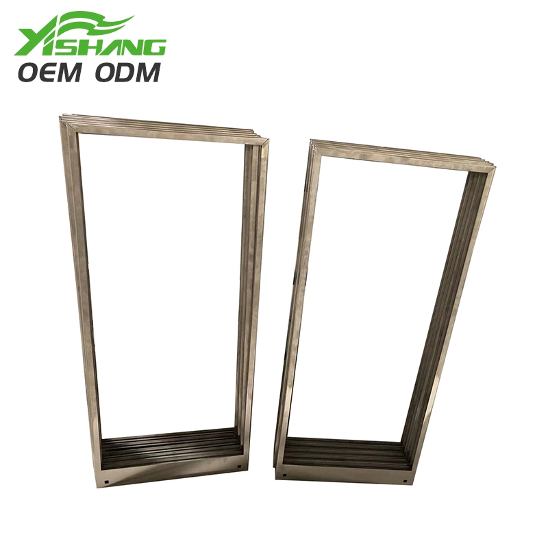 Sheet Metal Fabrication Brushed Stamping Bending Welding Stainless Steel Frame Window Picture Frame