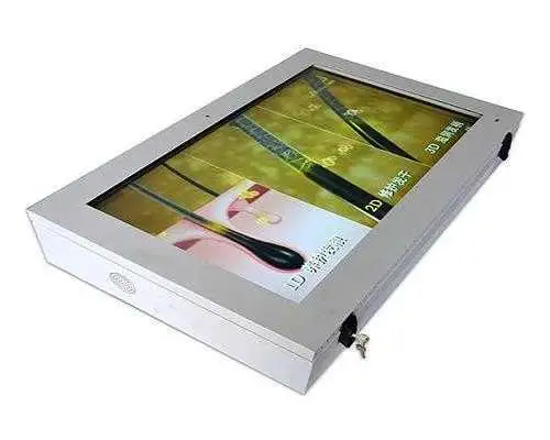 Pantalla LCD para publicidad de montaje en pared de pantalla táctil de 65 pulgadas para exteriores Reproductor