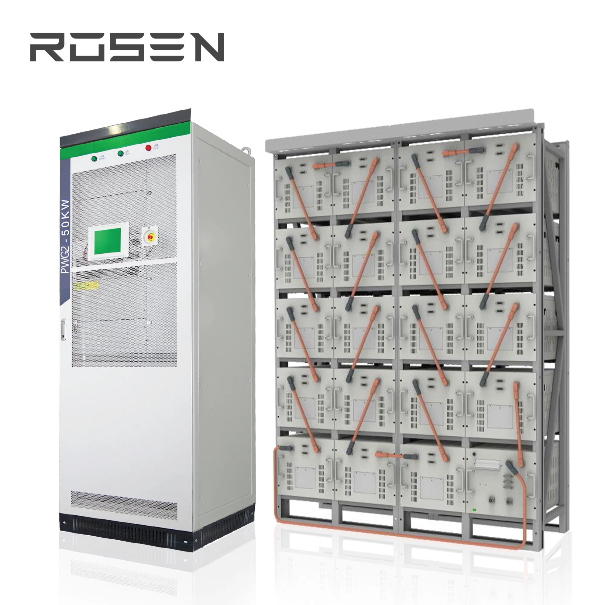 Système de générateur solaire 1 mwh batterie lithium stockage alimentation de secours