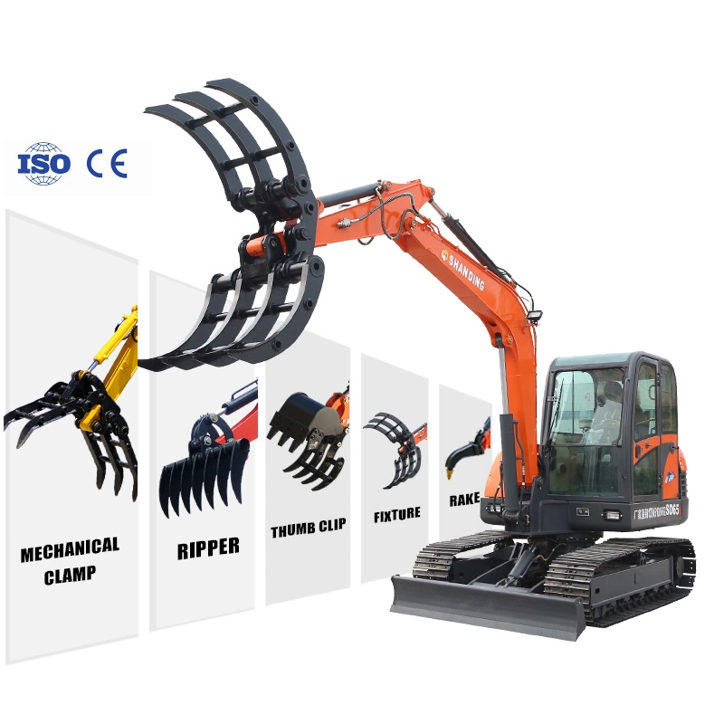 Good Price 6.5 Ton Crawler Mini Excavator Hydraulic Crawler Excavator