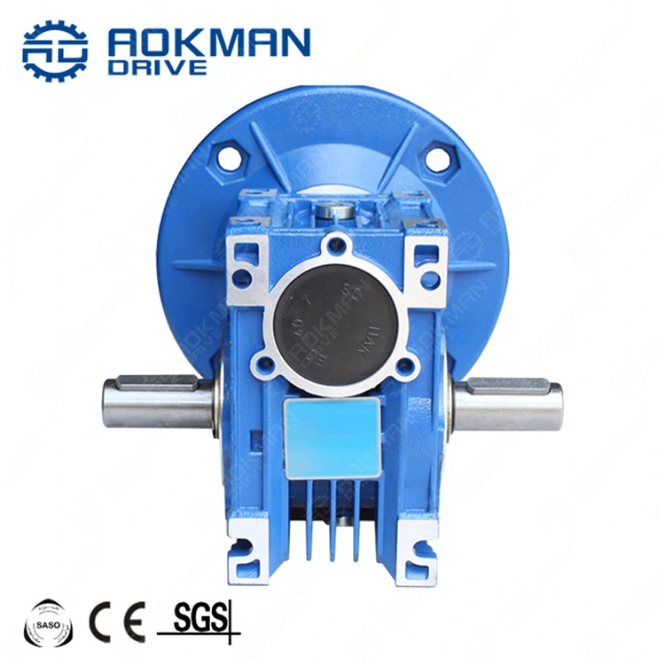 Aokman RV Worm Gearbox for 3 Phase Induction Motor Small Reduction Gearbox for Concrete Mixer