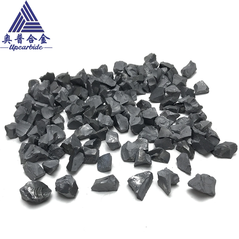 100% de las materias primas Yg8 9.5~12.7mm de carburo de tungsteno cementado Chips de cobalto Grit