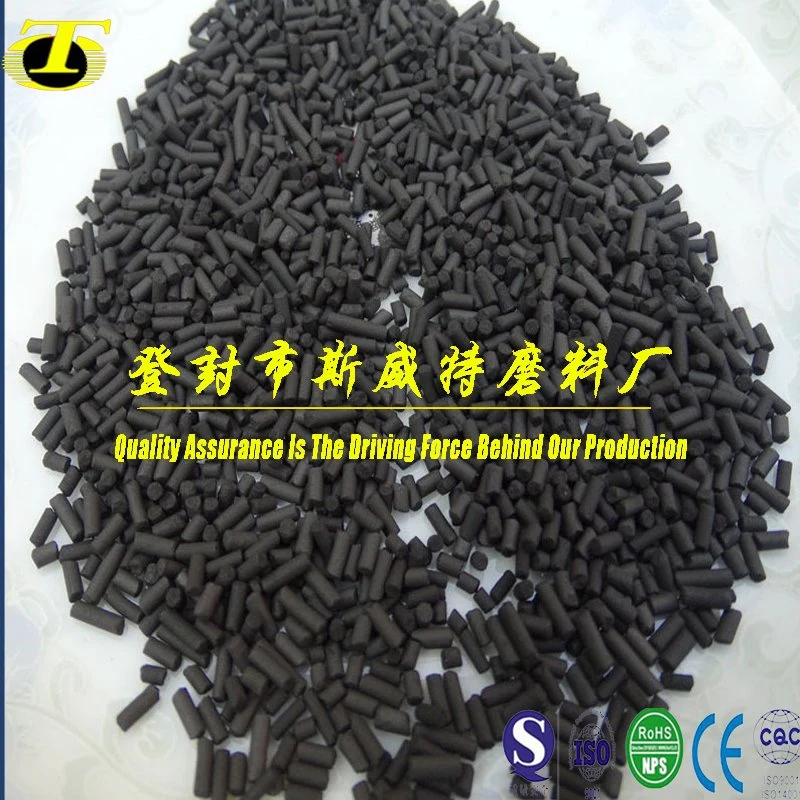 Gas Purification Coal Bulk Extrude Pellet Activated Carbon for Sale