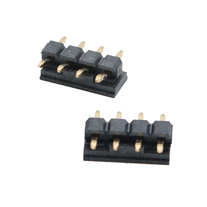 Fpic Cote actuelle 0,75 AMP 1000mΩ 1.00mm Tête de broche du connecteur de type DIP 8 broches de connecteurs électroniques