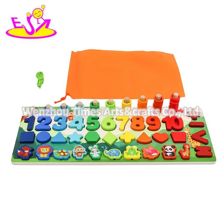 Customize Magnetic Wooden Learning Board for Baby W12D227