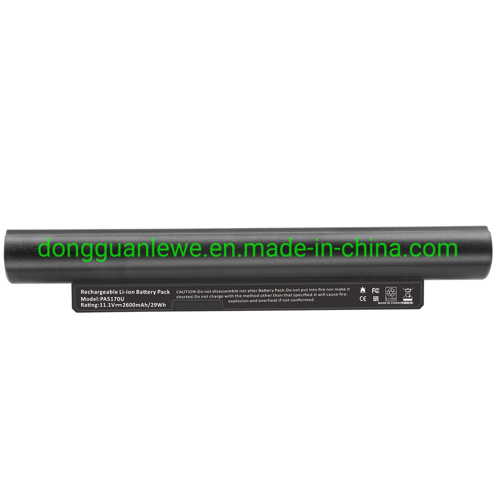 Bateria do laptop para a Toshiba PA5170U PA5207U-1brs 11,1V 2600mAh as baterias de iões de lítio