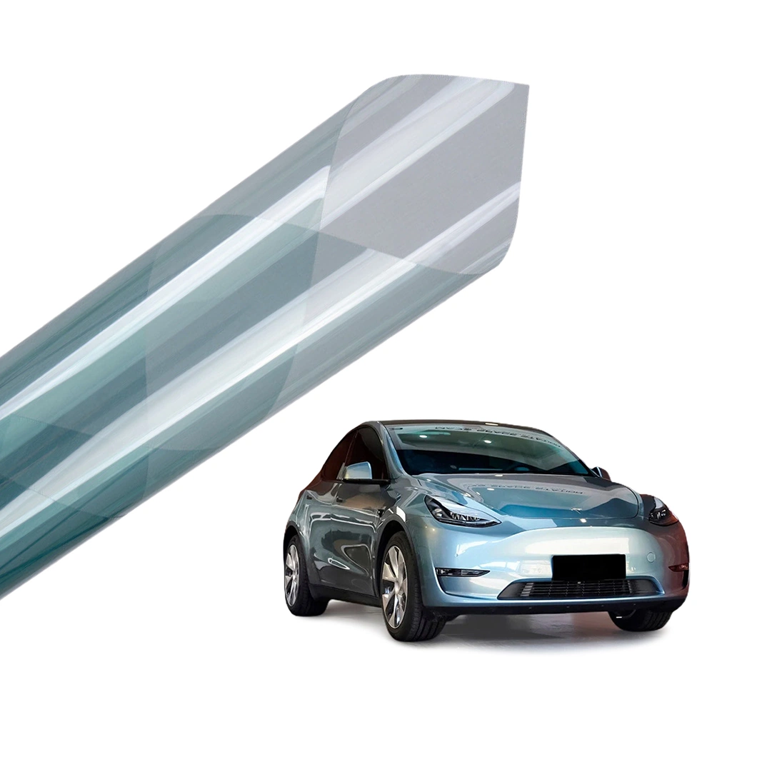 2 Ply Factory Price 70% Vlt 99% Uvr Thin Water Proof Security Safety Heat Resistant Solar Tinting Glass Car Window Film