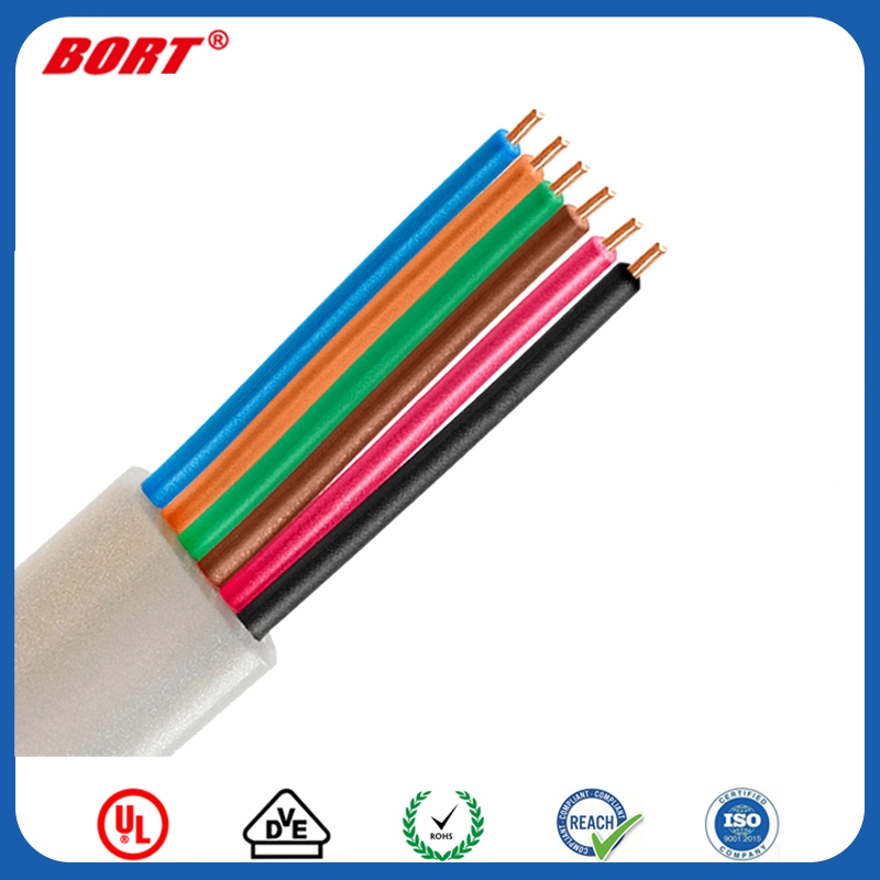 2 Core 3 Core 4 Core PVC Insulated Cable UL20251 Telephone Cable