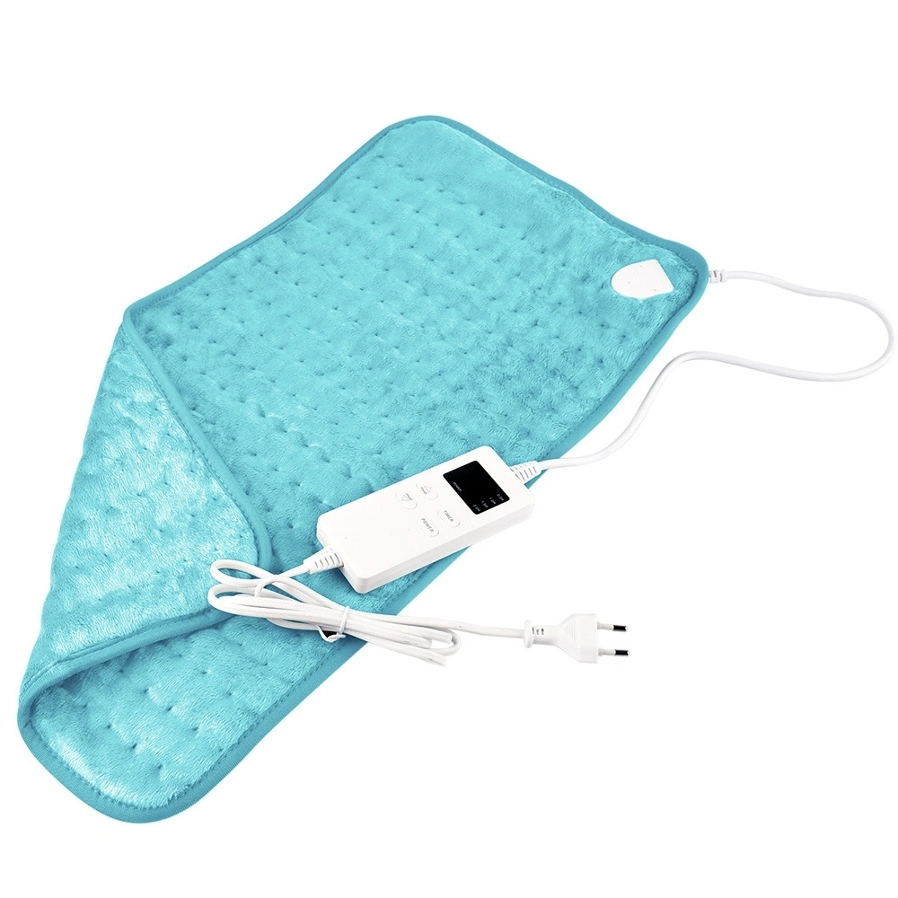 Heating Pad, Electric Heating Pad for Dry & Moist Heat, Electric Fast Heat Pad with Multiple Temp & Timer Settings, Auto Shut off, for Shoulders, Neck,Abdomen,