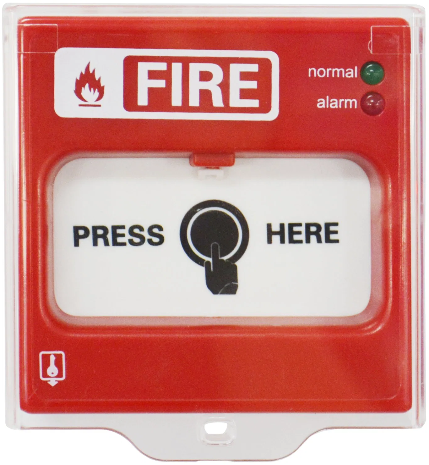 12V sistema de seguridad Manual alarma de incendio de punto de llamada