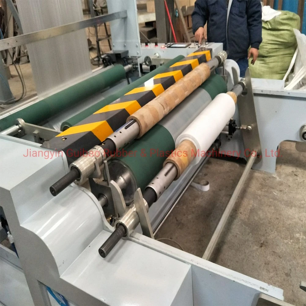 Plastic Film Blowing Machine Mono Layer Film Blown Machine with Auto Changing Roller