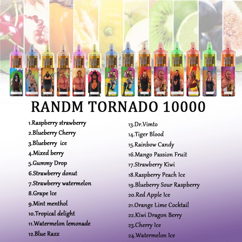 Wholesale/Supplier Randm Tornado 10K Disposable/Chargeable Vape 10000 Puffs