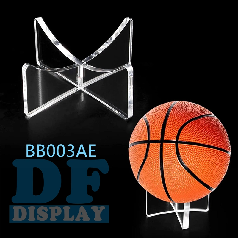 Acrylic Basketball Storage Stand Football Display Stand Storage Holder for Volleyball Rugby Soccer Rack for Retail